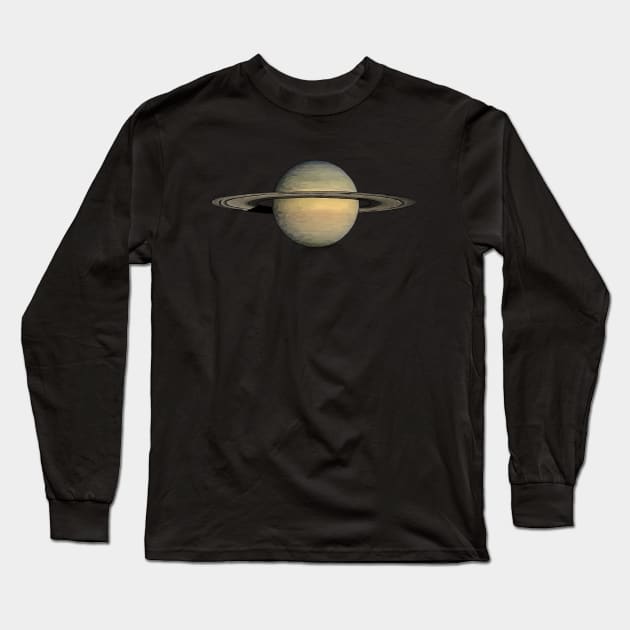 Saturn Long Sleeve T-Shirt by Kristal Stittle